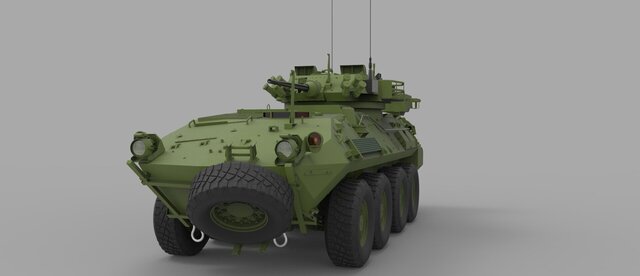 3D model of LAV III