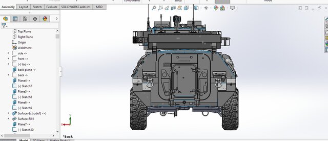 3D model of LAV III