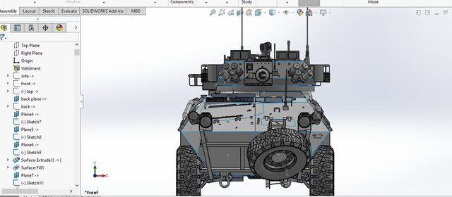 3D model of LAV III