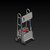 Industrial Sheet Metal Mounting Bracket | SolidWorks | DXF for Laser Cutting