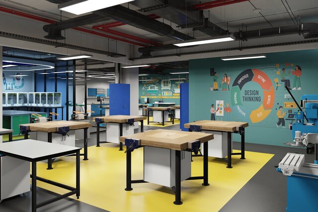 3D model of STEAM & DT LABS