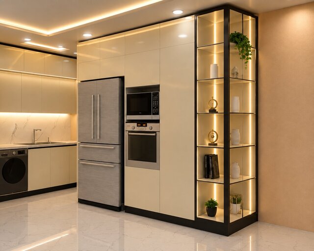 3D model of Kitchen Interior