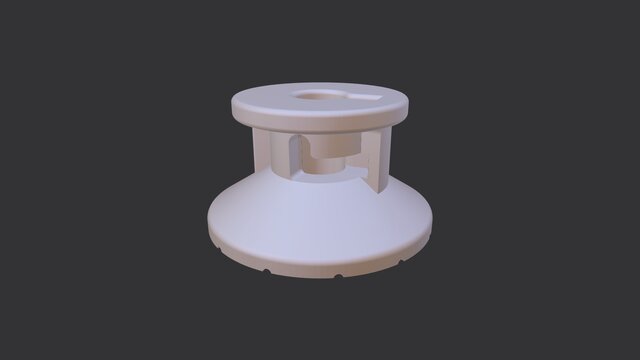 3D model of Replacement Beater for Peabody Planetary Mixer
