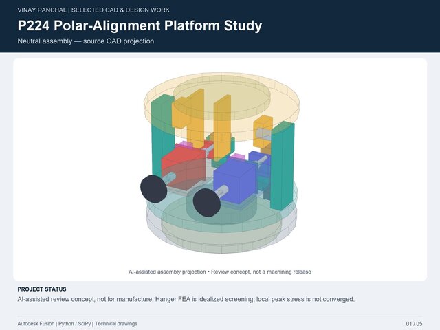 P224 Polar-Alignment Platform Study – image 1 of 5