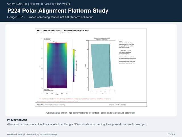 P224 Polar-Alignment Platform Study – image 4 of 5