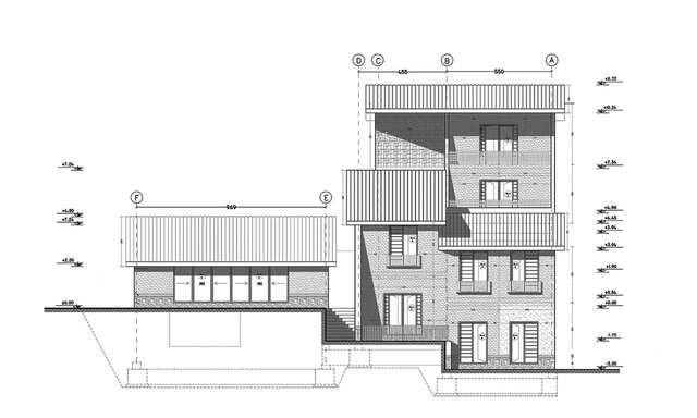 architectural drawings set