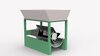 Glass fiber crashing machine– 3D Mechanical CAD Design design by Saroare