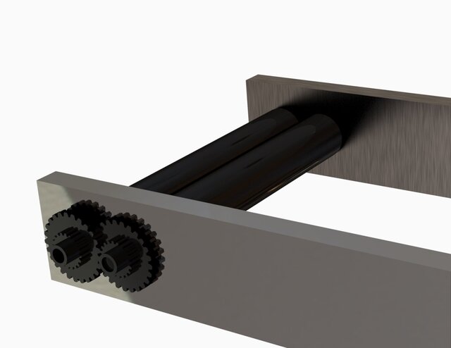 3D model of Glass fiber crashing machine– 3D Mechanical CAD Design