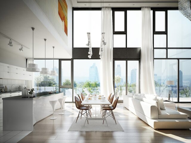 3D model of Apartemnt interior - design and CGI