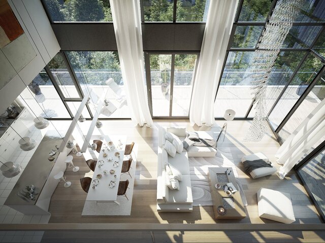 Apartemnt interior - design and CGI