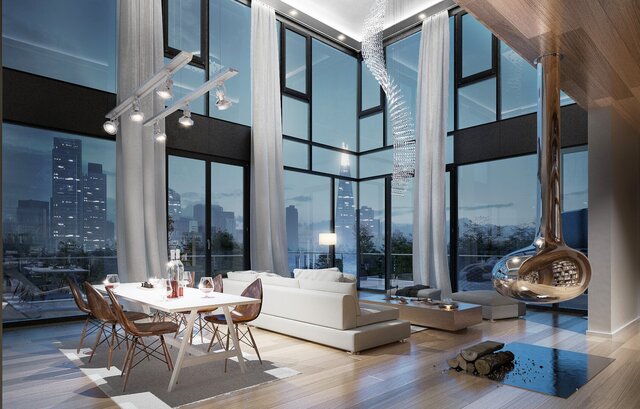 3D model of Apartemnt interior - design and CGI