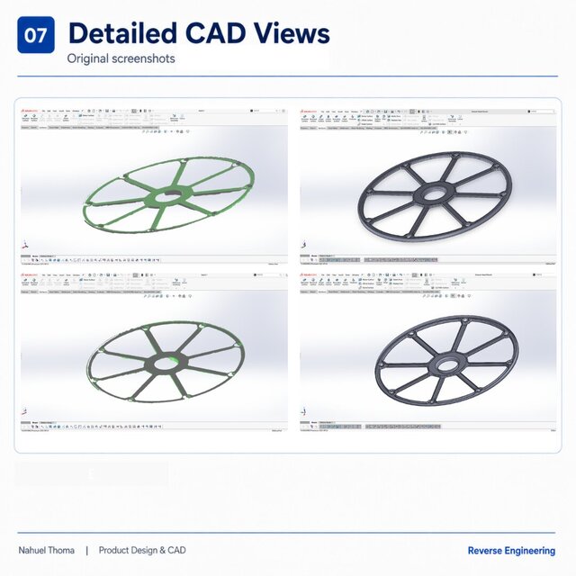 3D model of 3D Scan to Parametric CAD | Reverse Engineering for 3D Printing