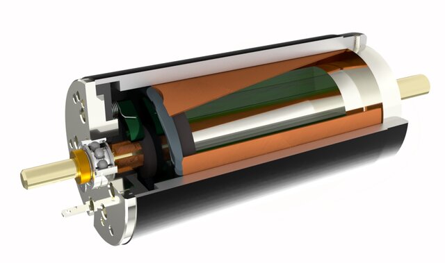 3D model of Maxon RE 35 DC Motor (273752)