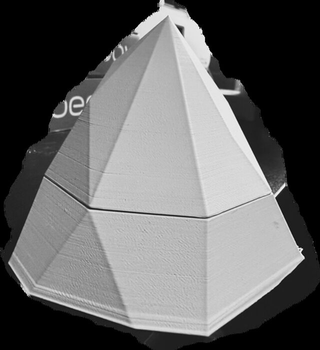 3D model of Large Geometric Memorial Urn Design