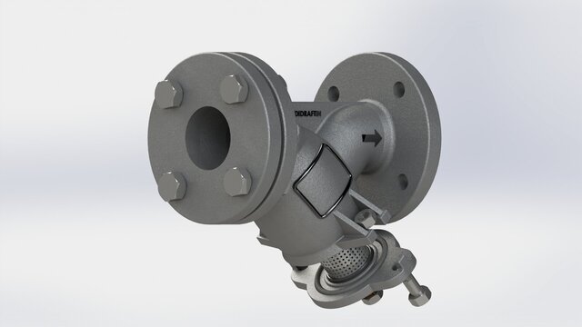 3D model of Y-Strainer Brass DN50 PN16