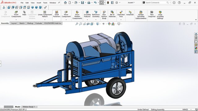 thresher machine