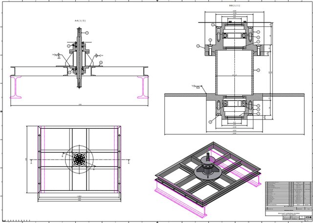 3D model of 3D Mechanical Modeling and Detail Drawings