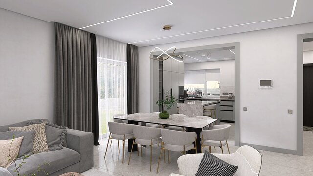 3D model of 3D Architectural interior visualization