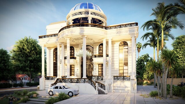 Classical Villa Exterior Design