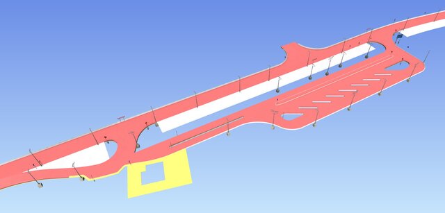 3D model of NEOM Circular city water reservior