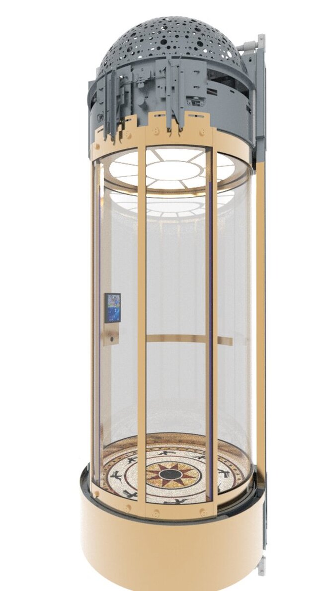 3D model of Elevator cabin design