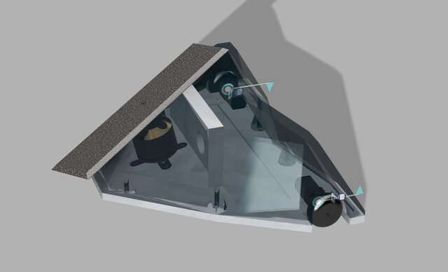 3D model of Antweight Battle bot