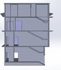 Building designed using solidworks design by anoopbaby