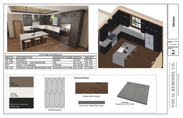 3D model of Residential Interior Remodel