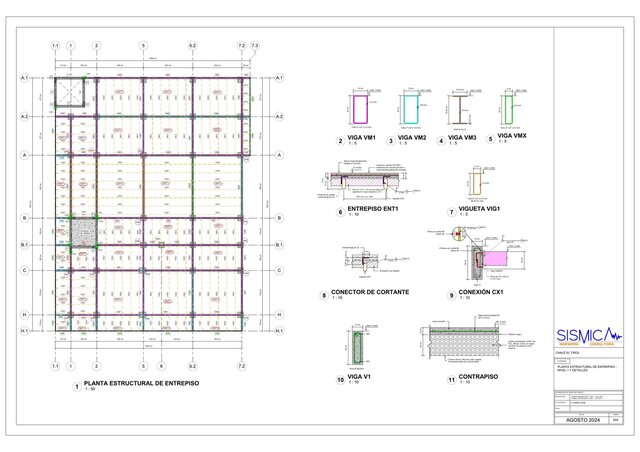 Chalet Structural Drawing Set – image 8 of 13