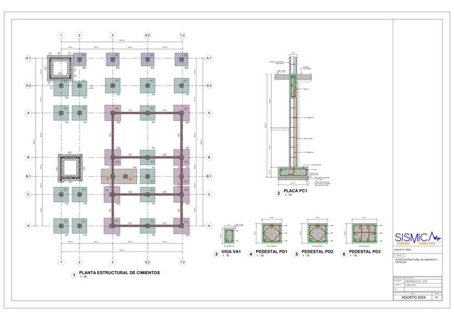 Chalet Structural Drawing Set – image 2 of 13