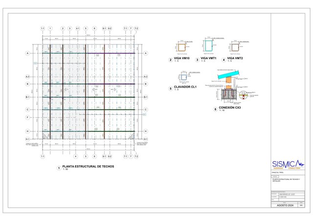 Chalet Structural Drawing Set – image 7 of 13