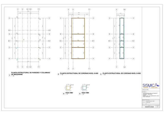Chalet Structural Drawing Set – image 5 of 13