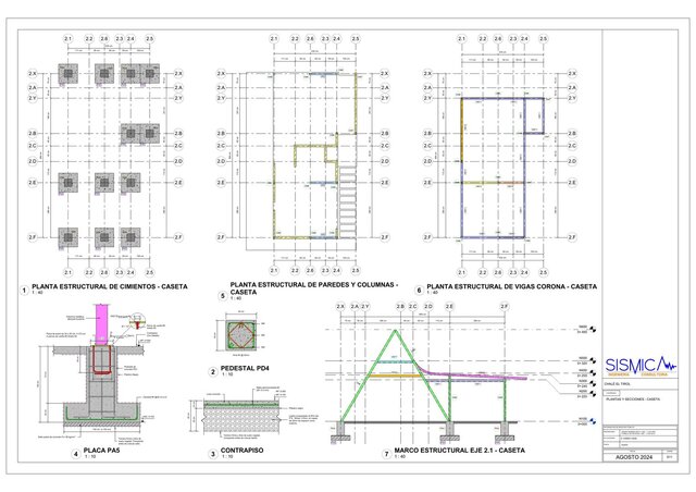 Chalet Structural Drawing Set – image 12 of 13