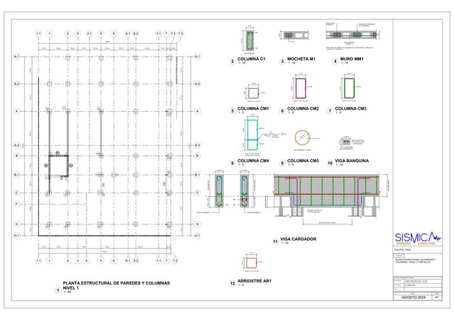 Chalet Structural Drawing Set – image 4 of 13