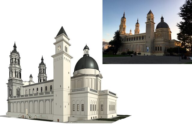 3D model of Church