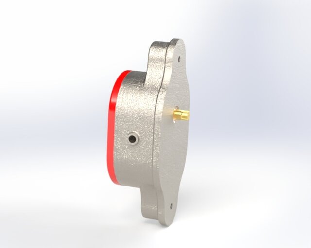 3D model of Gear Pump Mechanical Assembly