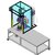 Brake assembly & testing machine