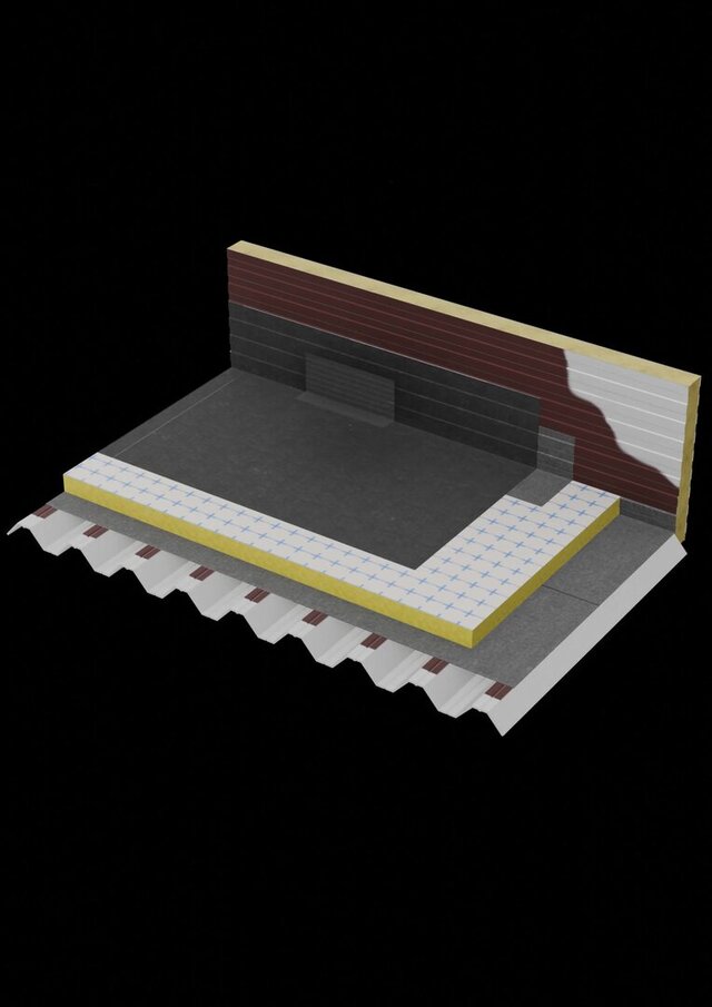 3D Roofing Assembly – Layered Product Visualization – image 3 of 3