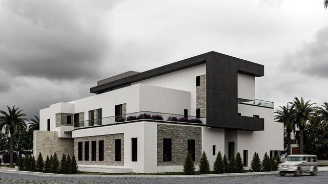 Luxury Villas – Exterior 3D Visualization (Gulf) – image 5 of 5