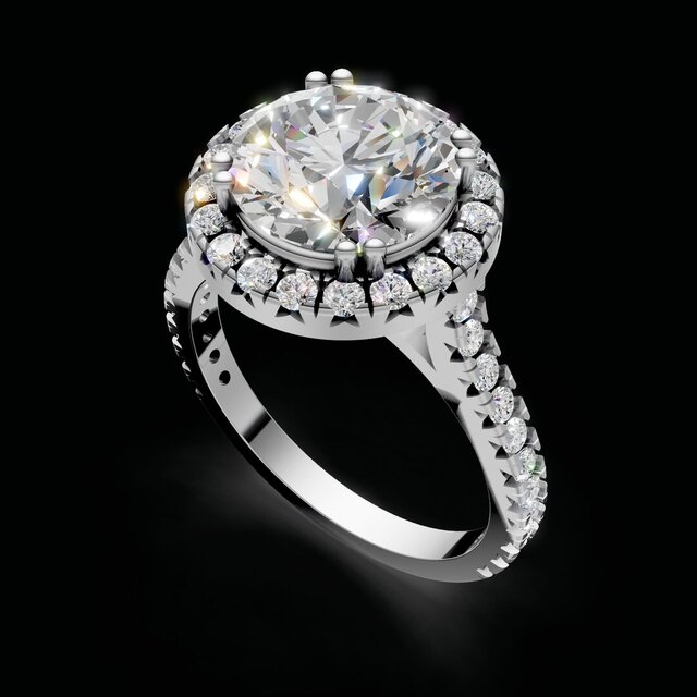 3D model of LUXURY DIAMOND