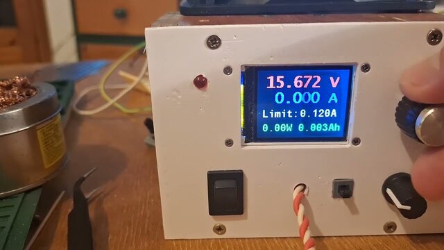3D model of STM32 Laboratory Power Supply Protection Controller