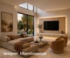 livingroom and main entrance design by elhamg