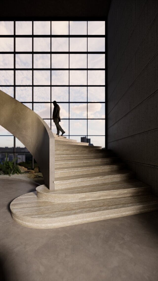 3D model of Contemporary office 3D commercial renders