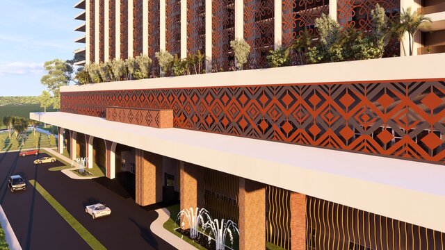 3D model of Ruash Grand Hotel