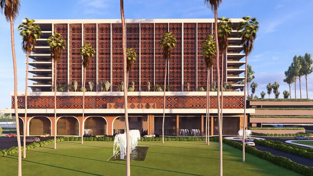 3D model of Ruash Grand Hotel