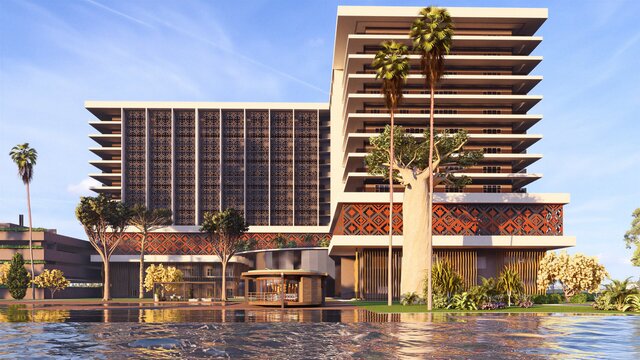 3D model of Ruash Grand Hotel