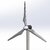 3-Bladed Horizontal-Axis Wind Turbine (HAWT) Rotor & Aerodynamic CFD