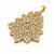 Floral Diamond Pendant – Jewellery CAD Design