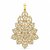 Floral Diamond Pendant – Jewellery CAD Design