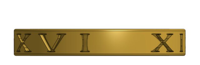 3D model of Engraved Ring